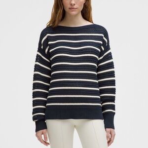 Lululemon Cotton Crochet Pullover